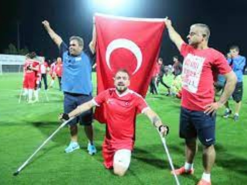  Ampue futbol Milli takımı Ankara'da kampa girdi